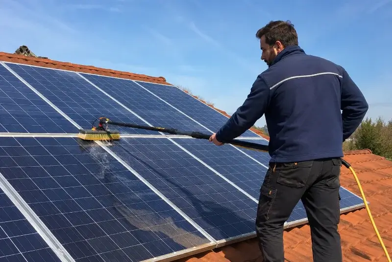 Nettoyage et entretien de panneaux solaires à Assac